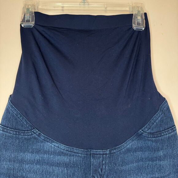 SPANX women's size medium maternity Mama Ankle Jeanish Twilight Rinse jeans - Picture 9 of 13